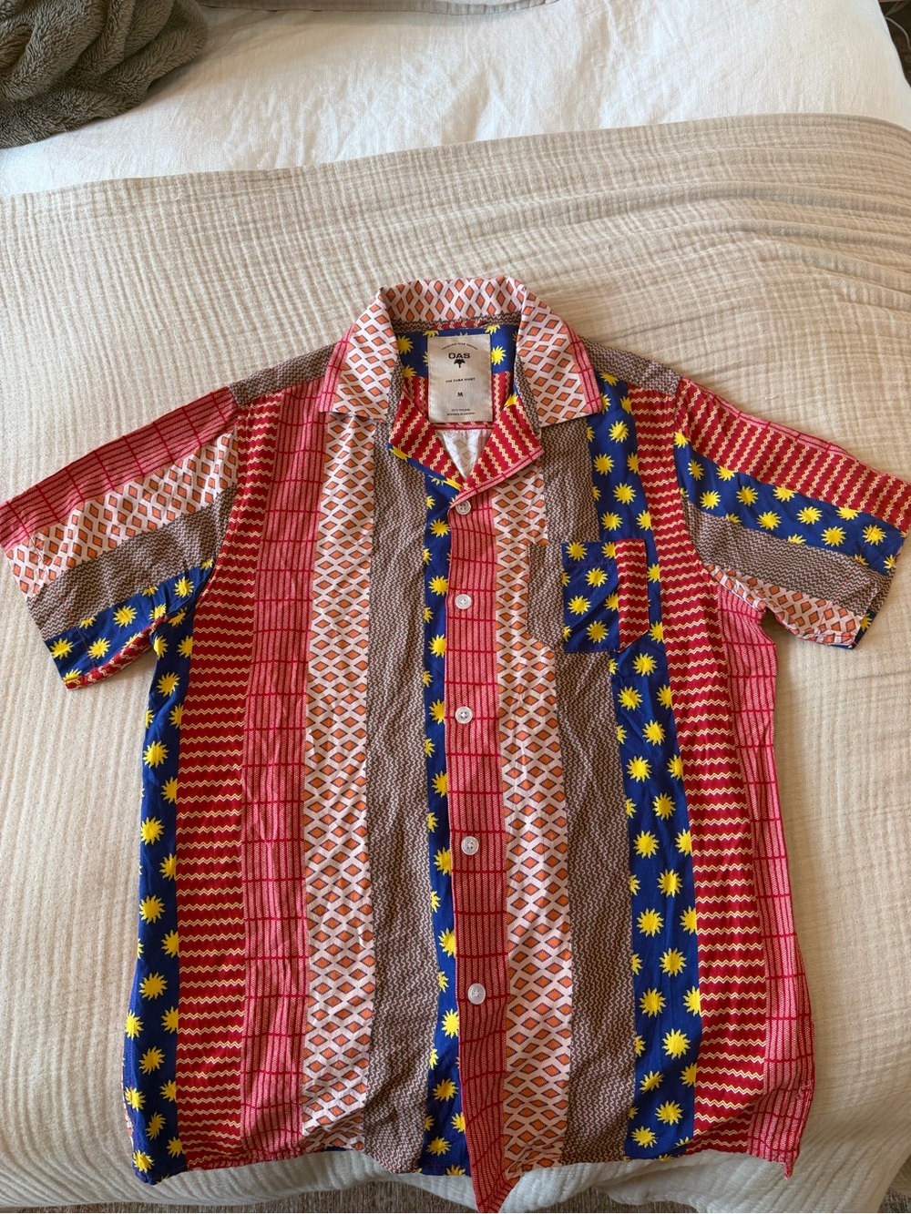 OAS Mixtape Viscose Resort Shirt Button Down